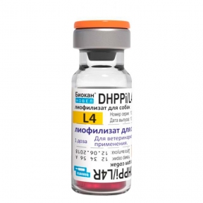 Новел Биокан DHPPi+L4 1мл