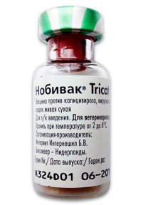 Нобівак Трікет тріо, вакцина для кішок, Intervet (без розчинника)