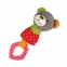 Іграшка Ведмедик з пищалкою і гумовим кільцем 18 см С87123С3 0