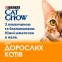 Cat Chow Adult консерва для котів із яловичиною та баклажанами, 85 г 2