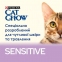 Purina Cat Chow Sensitive с лососем сухой корм для кошек с чувствительной кожей и пищеварением 1.5 кг 6