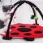 Игровой развивающий коврик с игрушками для кошек 55*55*35 см 7