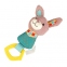Игрушка Кролик с пищалкой и резиновым кольцом 18 см С87123В3 2