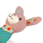 Іграшка Кролик з пищалкою і гумовим кільцем 18 см С87123В3 0