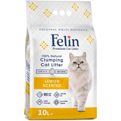 Наполнитель бентонитовый FELIN, 10 л (8,8 кг)