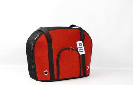 Сумка Дени войлок красная, 40х31х23 см