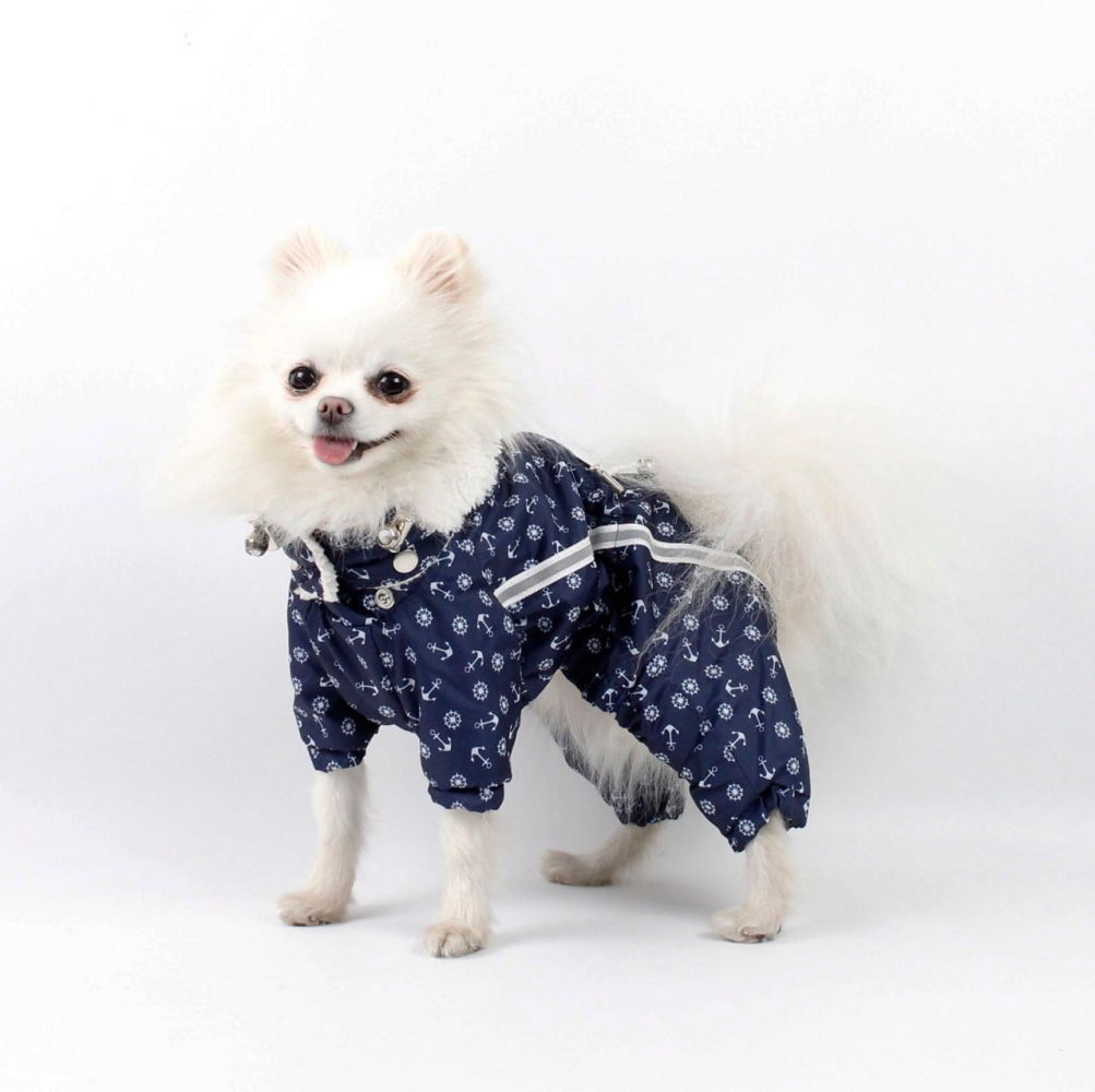 Комбинезон Якорь овчина (мальчик)