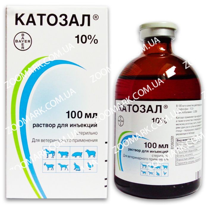 Катозал — стимулятор обмена веществ 100 мл, Bayer