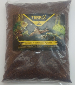 Кокосовий субстрат TerriX, промитий, 2 л.