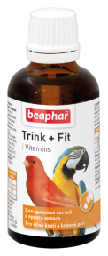 Витамины Beafar Trink + Fit для остова и оперения птиц 50 мл.
