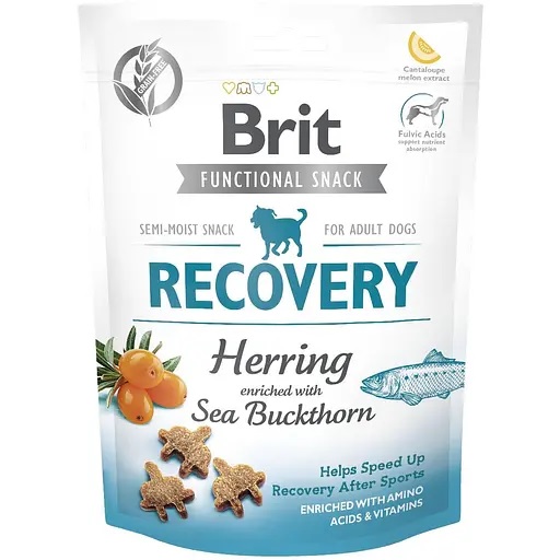 Лакомство Brit Care Functional Snack Recovery для собак с селедкой 150 гр.