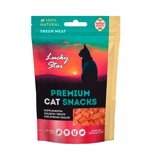 Шматочки в'яленого курячого м'яса Luckystar, 65 г