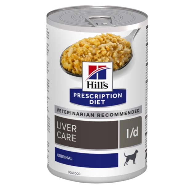 Вологий корм для собак Hill's Prescription Diet L/D Liver Care підтримує функцію печінки. 370 гр.
