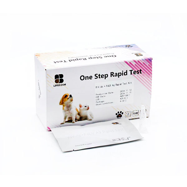 ASAN Easy Test Экспресс-тест , Корея (FIV Ab+FELVAg) лейкоз и иммунодефицит