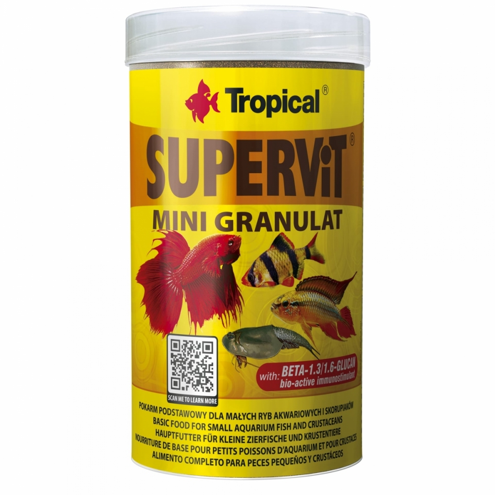 Тропикал SUPERVIT MINI GRANULAT 100мл/65г 604236