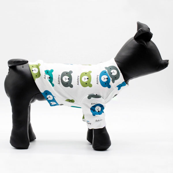 Світшот Happy Bear трикотаж на флісі білий