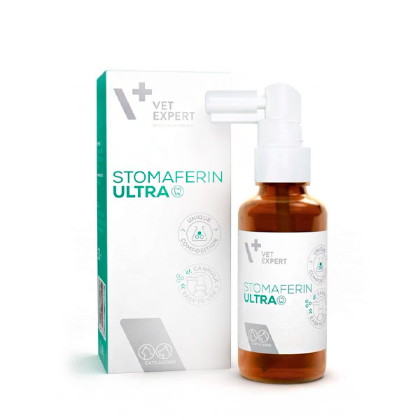 VetExpert Stomaferin Ultra Препарат для поддержания здоровья полости рта, 30 мл