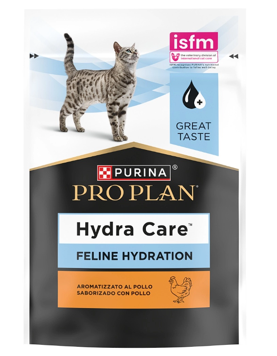 Влажный корм Purina Pro Plan Hydra Care для увеличение употребления жидкости с курицей, для котов, 10*57 г