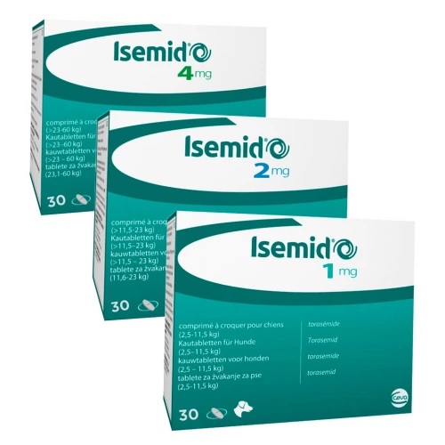 Исемид (Isemid) таблетки для собак при сердечной недостаточности №30