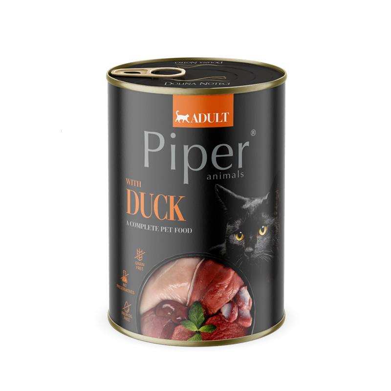 Влажный корм Dolina Noteci Piper Duck для кошек, с уткой
