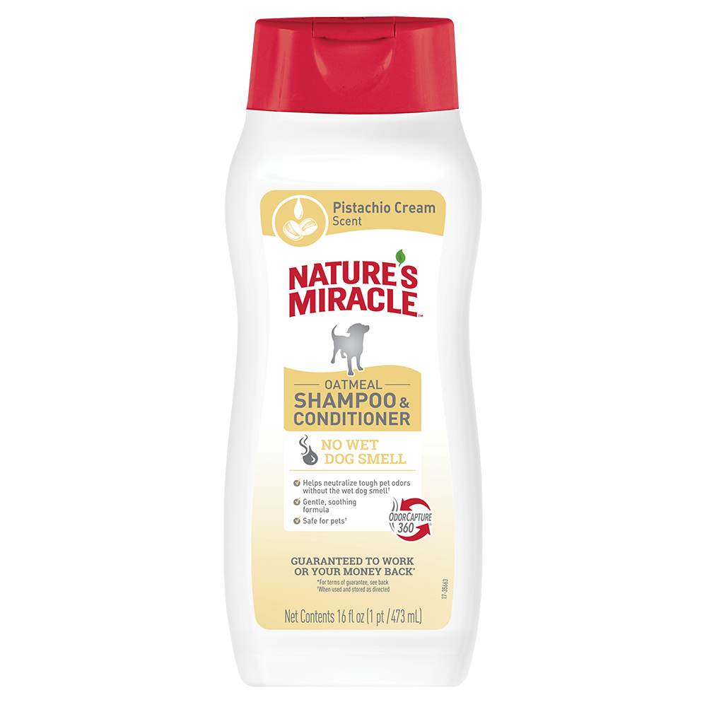 Шампунь Natures Miracle с овсяным молочком для собак 473мл