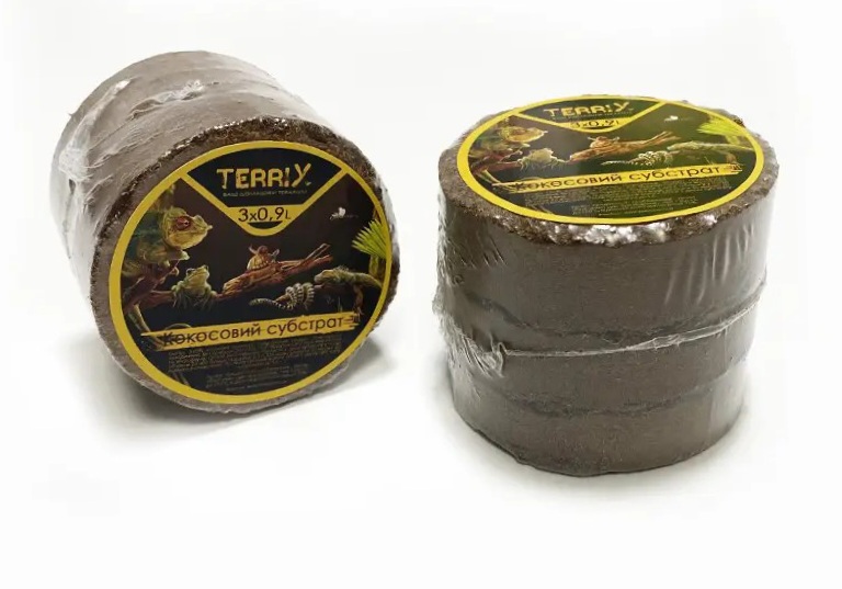 Кокосовий субстрат TerriX пресований