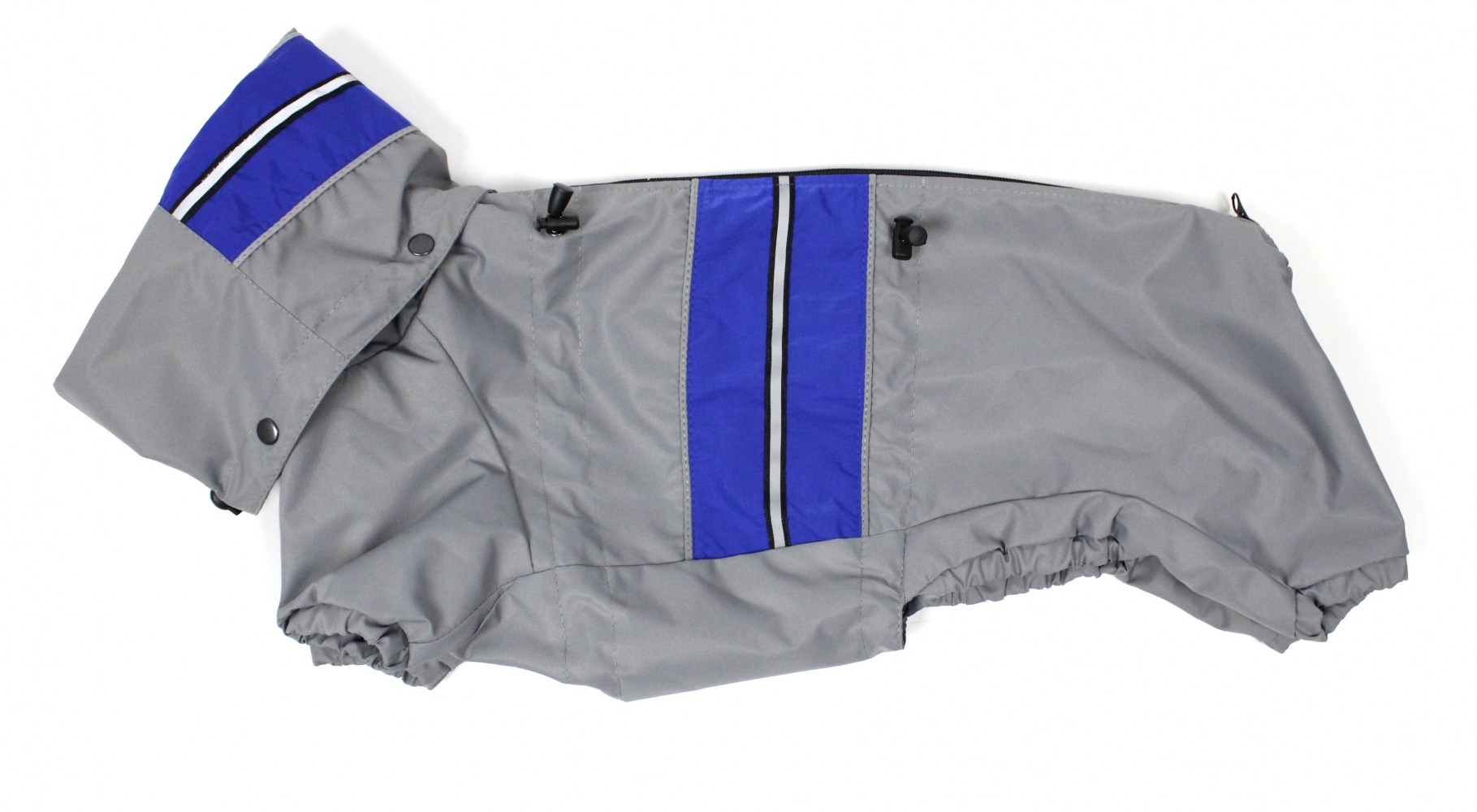 Дождевик Прайд на тонкой подкладке серо-синий (мальчик)