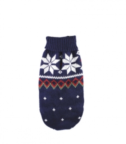 Светр різдвяний синій