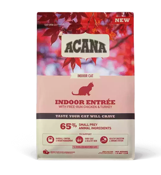 Сухий корм Acana Indoor Entree для дорослих котів, для котів, що живуть у приміщенні, 1,8 кг