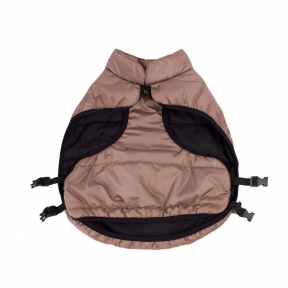 Жилет с Фастексом капучино