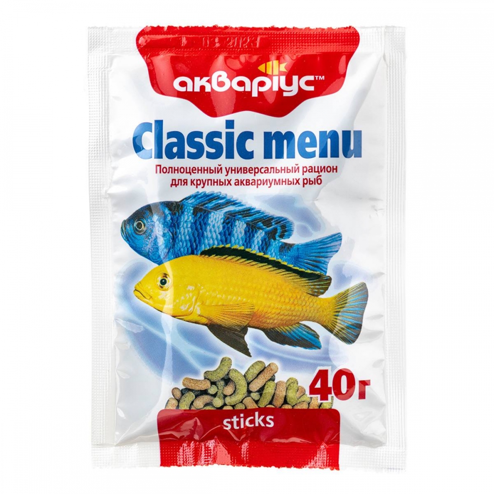 Classic menu sticks - сухой корм для рыб