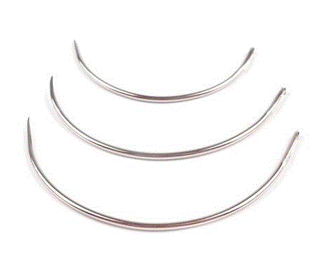 Игла 4А1 хирургическая колющая 12шт