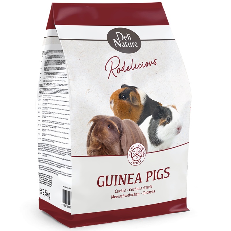 Корм Deli Nature Guinea-Pigs Rodelicious для морских свинок.