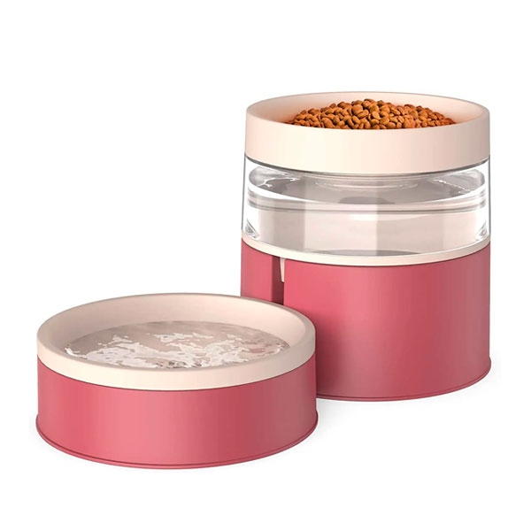 Автопоїлка з мискою 14х14х27 см