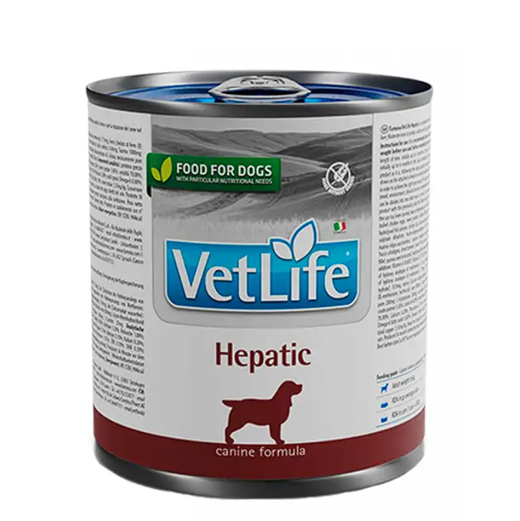 Вологий корм Farmina Vet Life Hepatic для собак при хронічній печінковій недостатності, 300 г