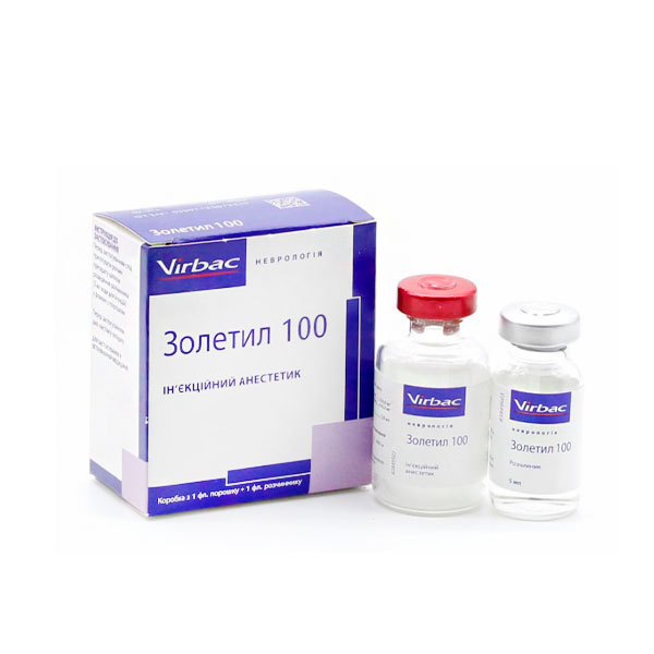 Золетил-100 — общая анестезия