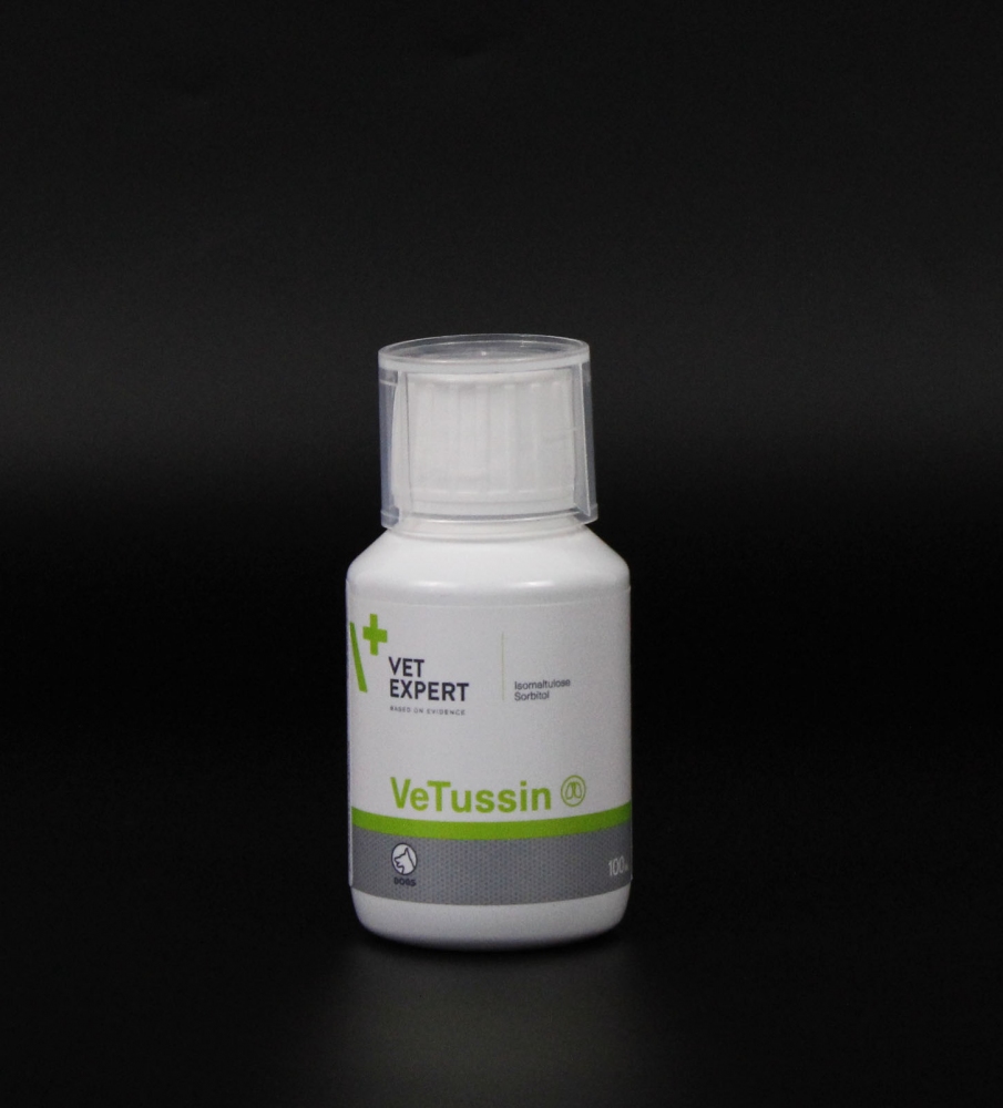Харчова добавка для собак Vet Expert VeTussin, сироп від кашлю, 100 мл