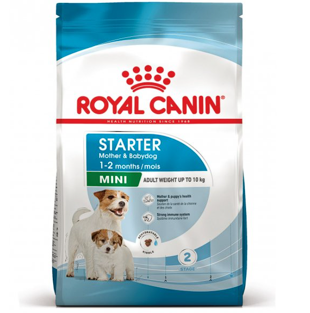 Сухий корм Royal Canin Mini Starter Mother & Babydog для вагітних і годуючих сук малих порід та цуценят першого прикорму, 8 кг