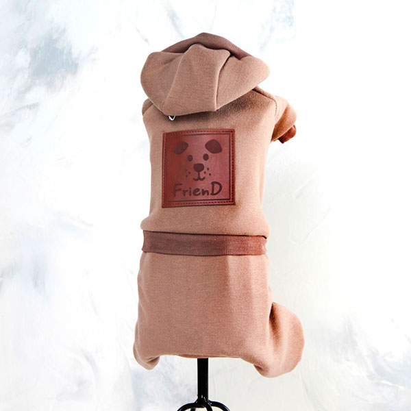 Комбинезон Мокко трикотаж на флисе (мальчик)