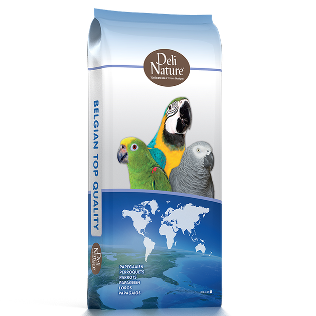 DN для середніх та великих папуг, з арахісом, Parrots Basic-60, 15 кг