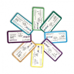 Мефил с режущей иглой (аналог Викрила) 0.75м