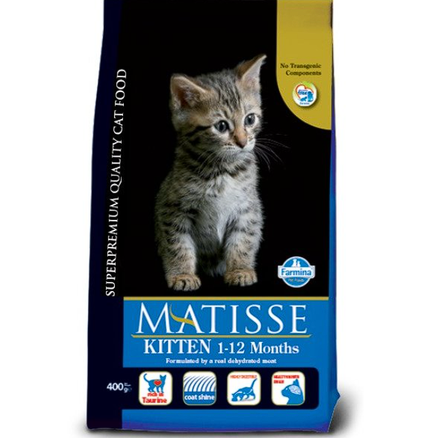 Сухий корм Farmina Matisse Kitten для кошенят, з куркою, 400 г  
