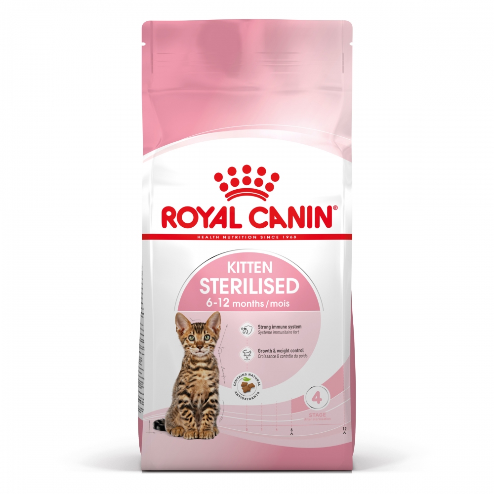 Royal Canin Kitten Sterilised для стерилізованих кошенят від 6 до 12 міс
