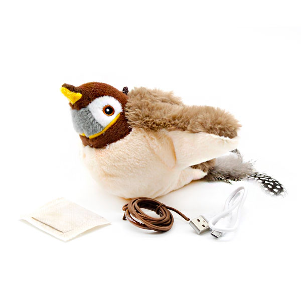 Интерактивная игрушка воробей