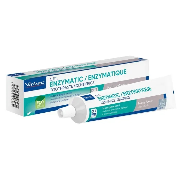 Паста Enzymatic Virbac Ензіматик Вірбак для ротової порожнини проти зубного нальоту.