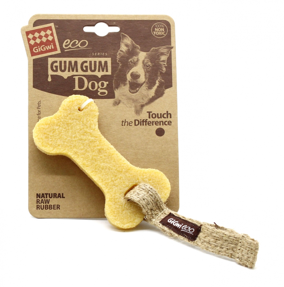 Маленькая кость GiGwi Gum Gum, 9 см, 75009