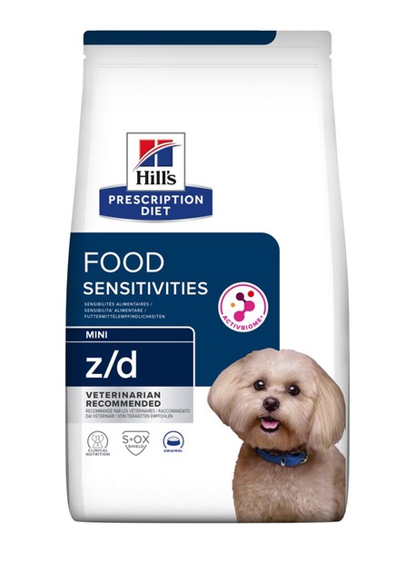 Сухий корм Hill's Prescription Diet z/d Mini для собак малих порід при харчовій алергії 1 кг.