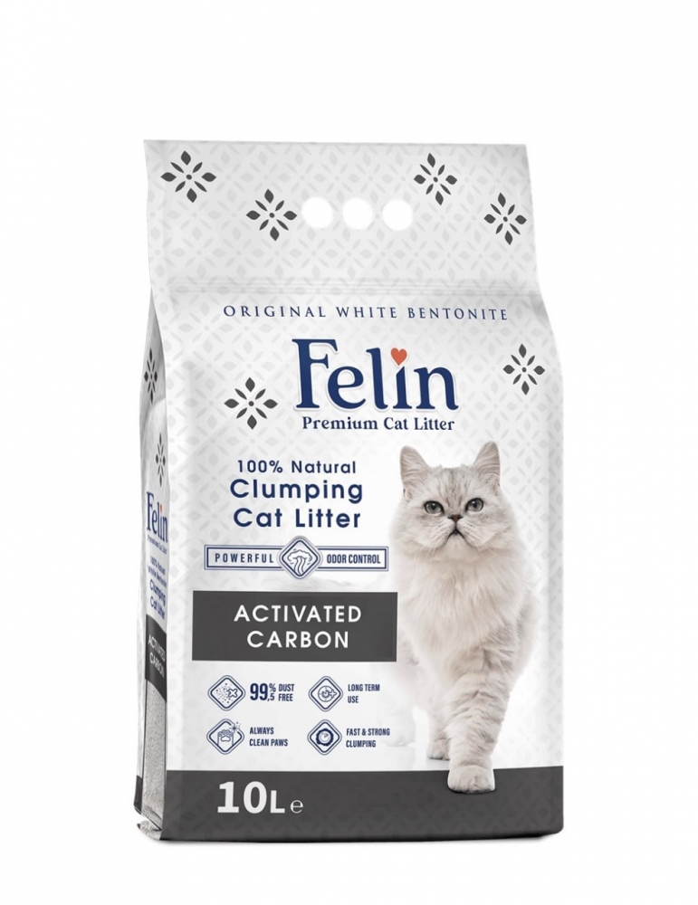 Наполнитель бентонитовый FELIN, 10 л (8,8 кг)