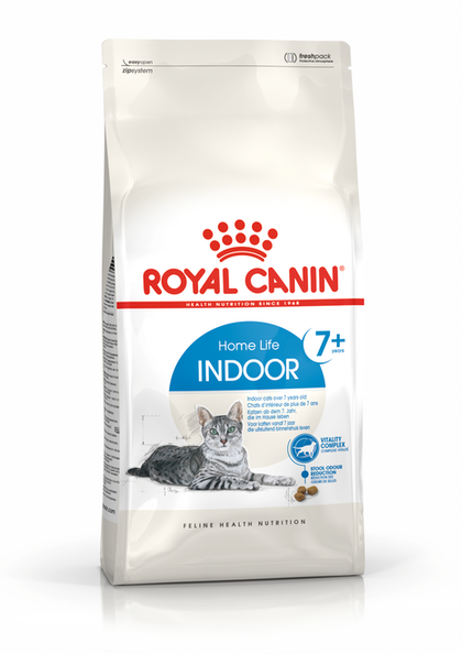 Royal Canin Indoor + 7 (Роял Канін Індор) для дорослих кішок не покидають приміщення старше 7 років