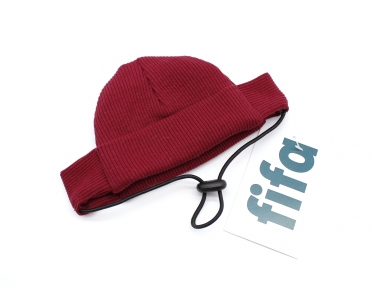 Шапка Біні трикотаж бордо